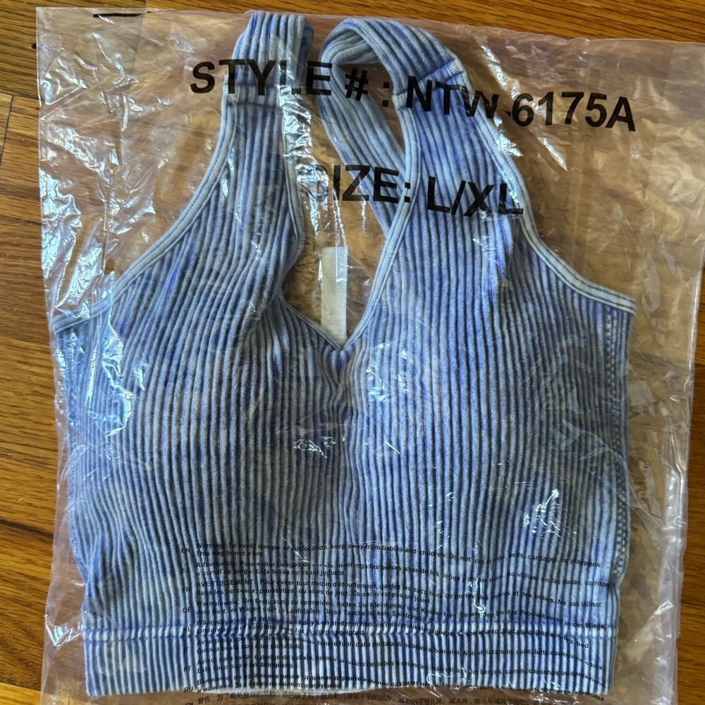 Zenana Ribbed V-Neck Tank Top - NWOT - Picture 5 of 6